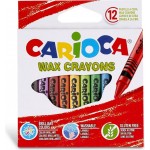 Set 12 creioane cerate Carioca