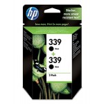 Combo pack HP 339+339 black