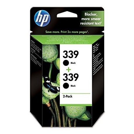 Combo pack HP 339+339 black