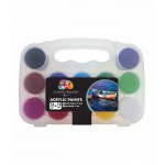 Guase, School Friendly Art, 12 culori, 20 ml