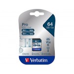 Card SD Verbatim Pro 64GB