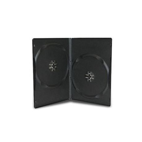 Carcasa DVD 2 disk-uri (negru)