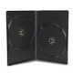 Carcasa CD/DVD 2 disk-uri (negru)