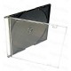Carcasa CD/DVD un disk (slim)