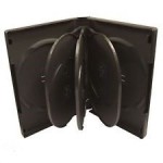 Carcasa CD/DVD 8 Disk-uri (negru)﻿