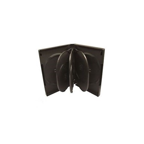 Carcasa CD/DVD 8 Disk-uri (negru)﻿