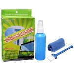 Kit curatare ecrane (lichid, perie si laveta)