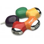 USB 2.0 Hub 4 Ports (Wheel)