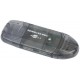 Card reader, Gembird FD2-SD-1, USB 2.0, SD/MMC