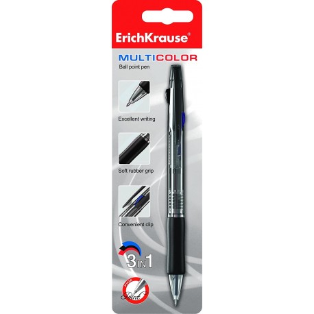 Pix ErichKrause Multicolor cu bila 0.7mm
