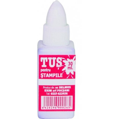 Tus pentru stampile Delmos Exim 30 ml rosu